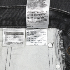 2010s Levi's 550 Black Denim Jeans Size 40