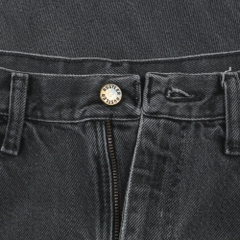 00s Rustler Faded Black Denim Worker Jeans Size 28