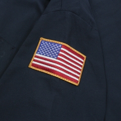 Cintas Navy Uniform Work Shirt Size M