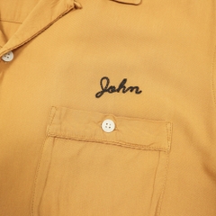 Freak's Store Rayon Type Bowling Shirt Size M