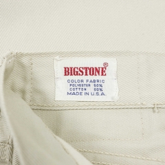Vtg 70s Big Stone Ivory Denim Jeans Size 32