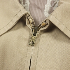 Vintage Tergal Chainstitch Embroidery Jacket Size M