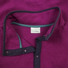 90s L.L.Bean Pull-over Fleece Jacket Size M