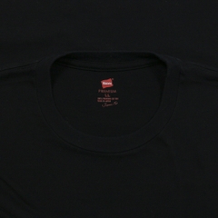 Hanes Premium Made in JP Black Pocket T-Shirt Size L