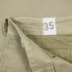 Vintage French Army M-52 Trousers Size (32x27)