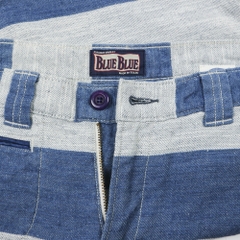 Blue Blue Made in Japan Stripe Denim Shorts Size 30