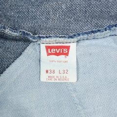 Vtg 80s Levi's 550 USA Made Denim Jeans Size 37