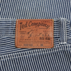 Ted Company Hickory Denim Shorts Size 34