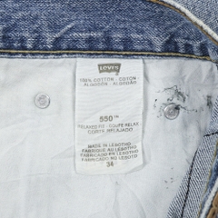 00s Levi's 550 Loose-fit Denim Shorts Size 34