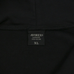 Avirex Logo Embroidery Hoodie Size L