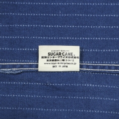 Sugar Cane Japan Wabash Stripe Work Shirt Size M