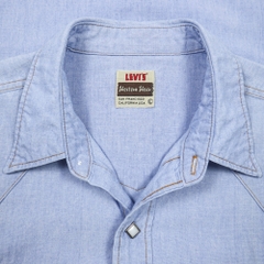 90s Levi's Japan Chambray Western Shirt Size L