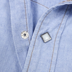 90s Levi's Japan Chambray Western Shirt Size L