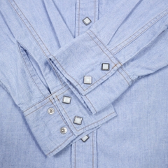90s Levi's Japan Chambray Western Shirt Size L