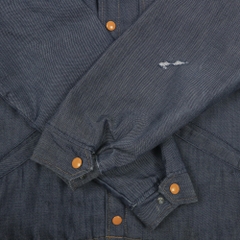 Vintage 70s Swingster USA Quilt-lined Denim Jacket Size M