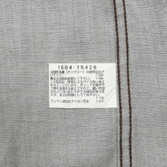 Crocodile Grey Denim Chore Jacket Size M
