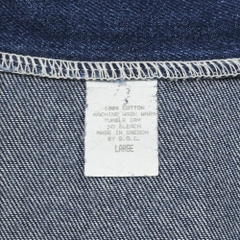 Prison Blues USA D.O.C. Denim Chore Jacket Size XL