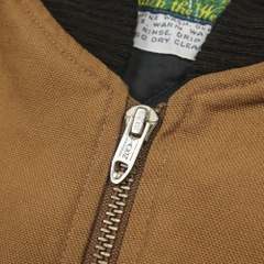 Vtg Carter's USA Quilt-lined Duck Vest Size L