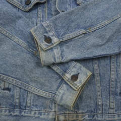 Vtg 80s Levi's USA Trucker Denim Jacket Size L