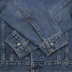 Vtg 90s Levi's USA Trucker Denim Jacket Size M