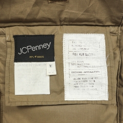 80s JCPenney Reversible Down Vest Size M