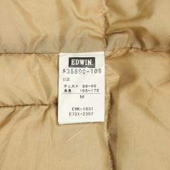 Edwin Japan Western Down Vest Size M