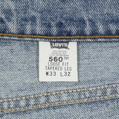 90s Levi's 560 USA Made Denim Jeans Size 33