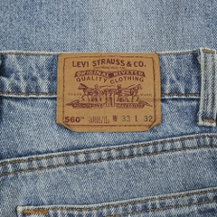 90s Levi's 560 USA Made Denim Jeans Size 33