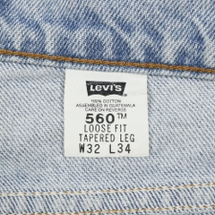 90s Levi's 560 Denim Jeans Size 32