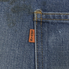 Vtg 70s Levi's 646 USA Denim Bootcut Jeans Size 42
