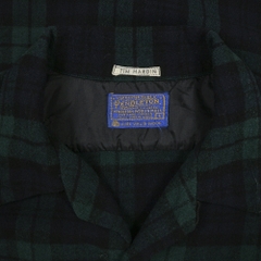 Vintage 60s Pendleton Wool Plaid Shirt Size L