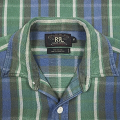 Double RL RRL Flannel Work Shirt Size L