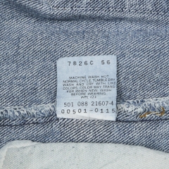 80s Levi's 501 USA Made Denim Jeans Size 37