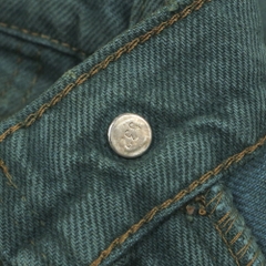 90s Levi's 550 USA ‘Green Dyed’ Denim Jeans Size 32