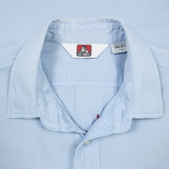 Ben Davis Chainstitch Embroidery Work Shirt Size M