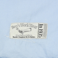 Ben Davis Chainstitch Embroidery Work Shirt Size M