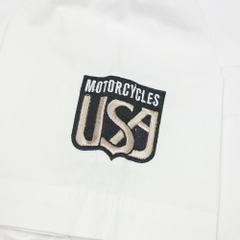 Harley Davidson White Work Shirt Size M