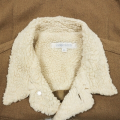 Jungle Storm Sherpa-Lined Wool Jacket Size S