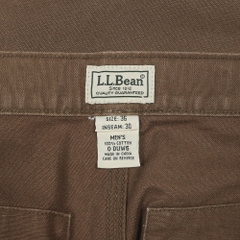 00s L.L.Bean Outdoor Canvas Work Pants Size 36