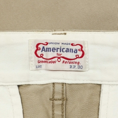 Americana Japan Made Classic Khaki Pants Size 29