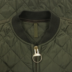 Barbour Olive Quilted Jacket Size XS