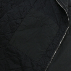 00s GAP Black Quilt-lined Bomber Jacket Size XL