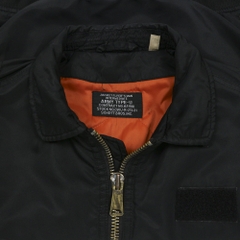 Schott Bros Black Bomber Jacket Size M