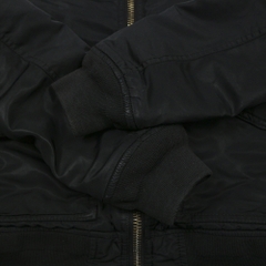 Schott Bros Black Bomber Jacket Size M