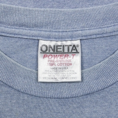 Vintage 90s Oneita USA Hawaii Print T-Shirt Size M