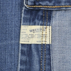 Vtg 80s Wrangler USA Denim Bootcut Jeans Size 25