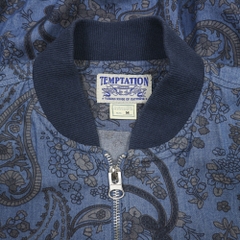 Temptation Floral Unlined Bomber Jacket Size M