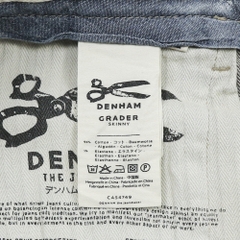 Denham Skinny Grey Wash Denim Jeans Size 31