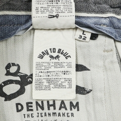 Denham Skinny Grey Wash Denim Jeans Size 31