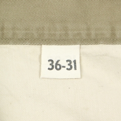 Vintage Wide Leg Khaki Trousers Size 34